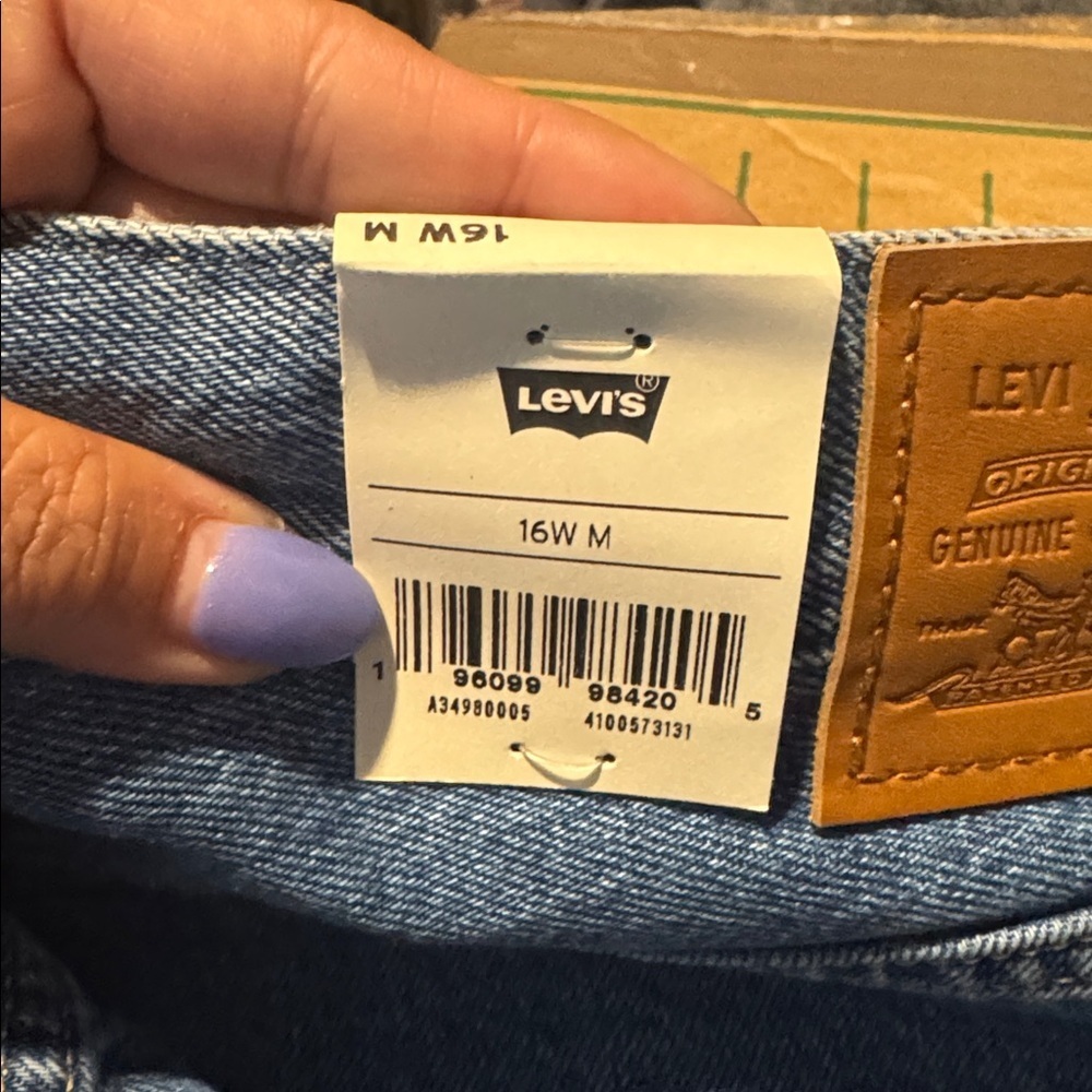 Levi’s Baggy Dad Jeans 14W - Picture 4 of 6